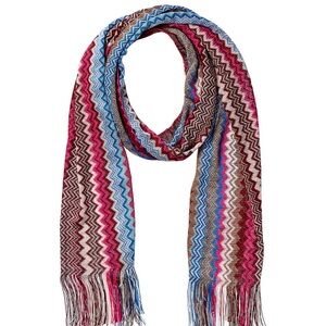Missoni Zigzag Patterned Scarf